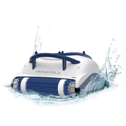 Nautilus Pool-Up Robotic Pool Vacuum Cleaner up to 26 FT - Wall Climbing with Scrubber Brush