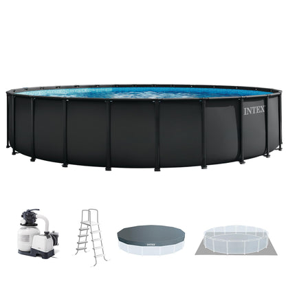 Ultra XTR 26ft x 52in Round Above Ground Swimming Pool Set w/Pump