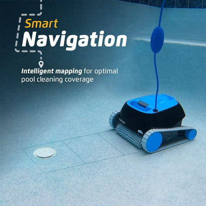 Nautilus CC Automatic Robotic Pool Vacuum Cleaner, Wall Climbing Scrubber Brush, Top Load Filter Access, Ideal for Above/In-Ground Pools up to 33 FT in Length
