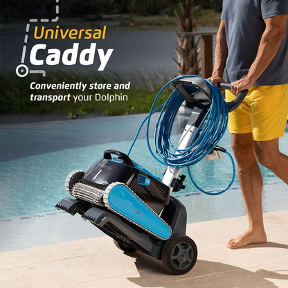 Nautilus CC Pro Wi-Fi Automatic Robotic Pool Vacuum Cleaner Includes Caddy and Classic Cover for Storage and Protection, Ideal for In-Ground Pools up to 50 FT