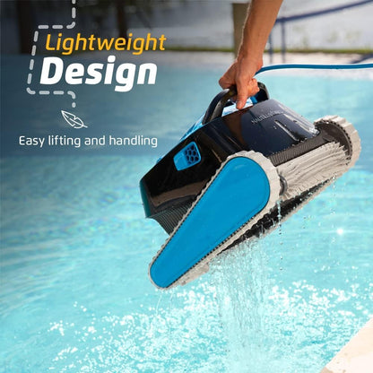 Nautilus CC Pro Wi-Fi Automatic Robotic Pool Vacuum Cleaner, Wall Climbing, Waterline Scrubber Brush, Ideal for In-Ground Pools up to 50 FT in Length