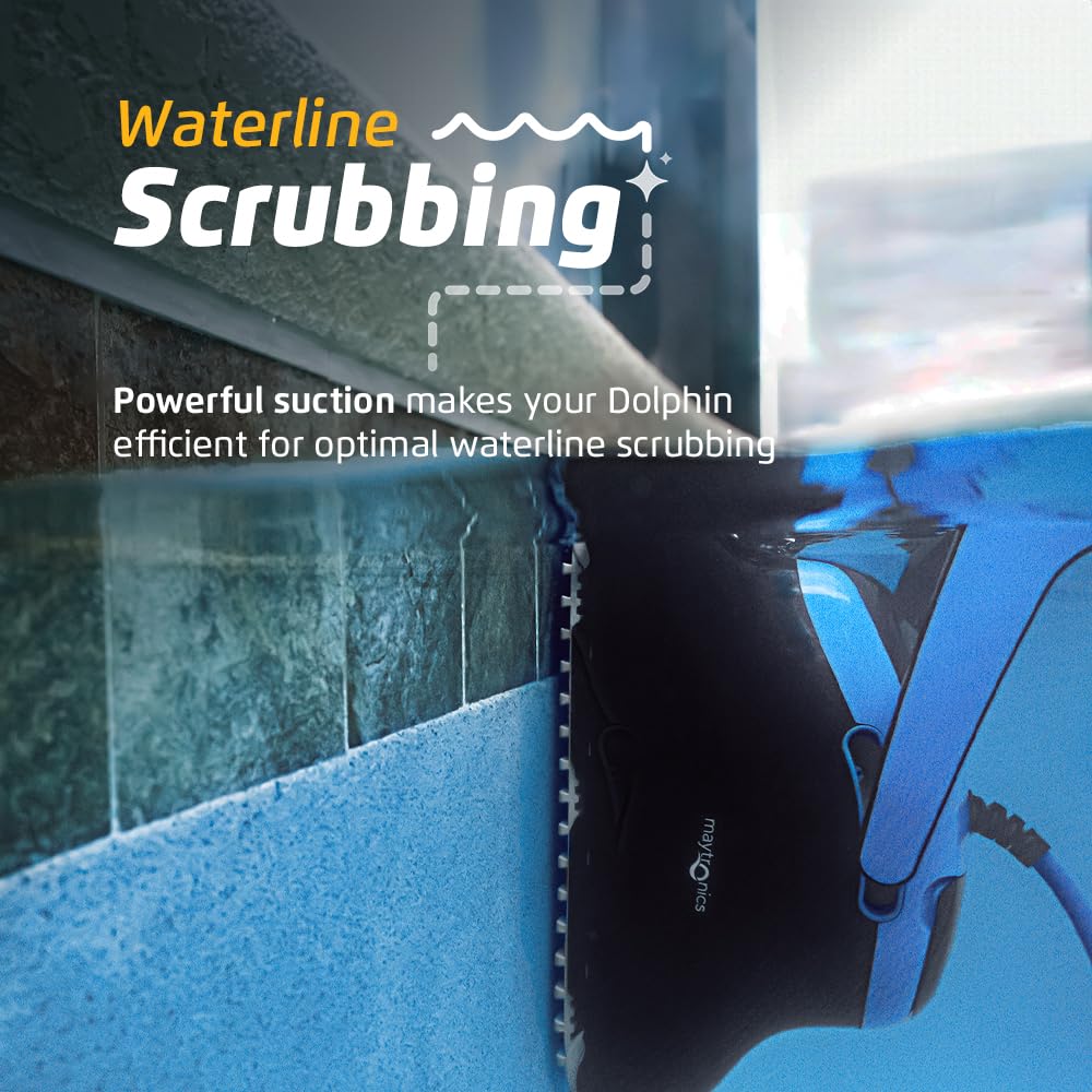 Nautilus CC Supreme Wi-Fi Automatic Robotic Pool Vacuum Cleaner, Dual Drive, Waterline Scrubber Brush, Top Load Filter, Ideal for In-Ground Pools up to 50 FT