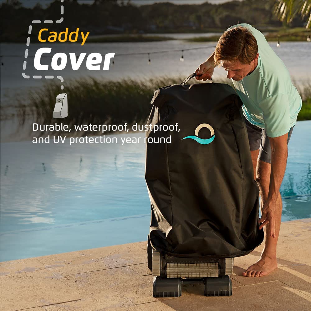 Nautilus CC Pro Wi-Fi Automatic Robotic Pool Vacuum Cleaner Includes Caddy and Classic Cover for Storage and Protection, Ideal for In-Ground Pools up to 50 FT