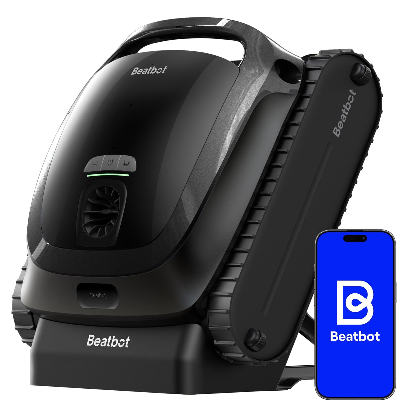 AquaSense 2 Cordless Robotic Pool Vacuum Cleaner, Smart Surface Parking, Double-Pass Waterline Scrubbing, Cleans Floor, Walls and Waterline