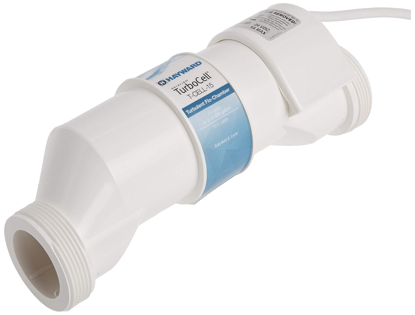 Hayward W3T-CELL-15 TurboCell Salt Cell for Pool Chlorination, In-Ground Swimming Pools up to 40,000 Gallons