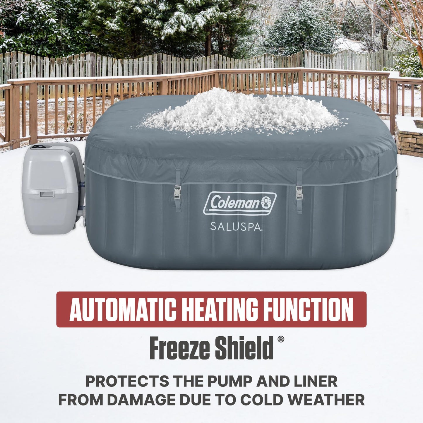 SaluSpa Hawaii Energy-Efficient 4-6 Person Inflatable Hot Tub