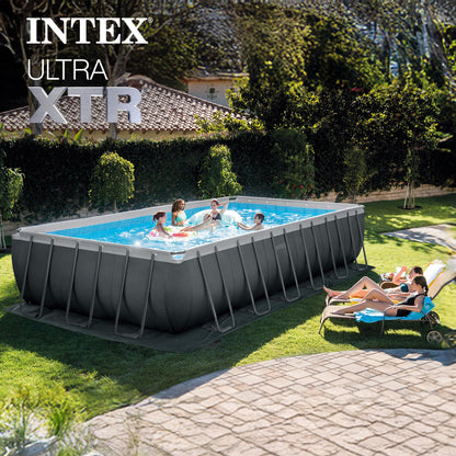 Ultra XTR 24ft x 12ft x 52in Above Ground Swimming Pool Set w/Pump